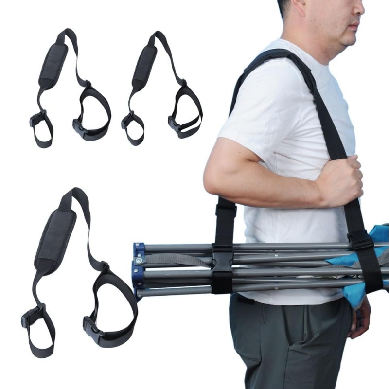 Yoga And Fitness Mat - 3Pcs Carry Strap for Beach Chair