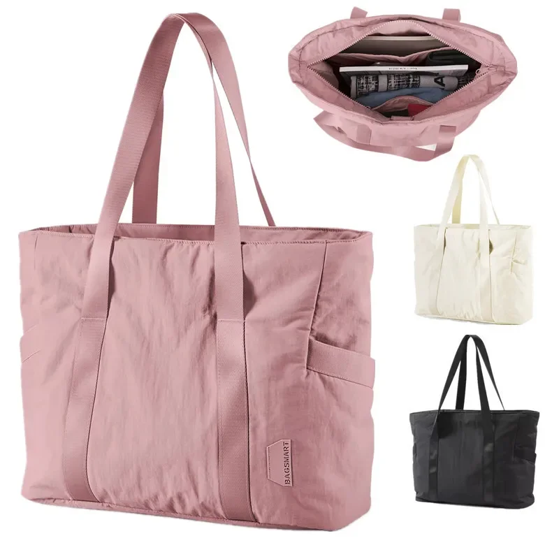 Yoga And Fitness Mat - Women Travel Tote Bag University Laptop