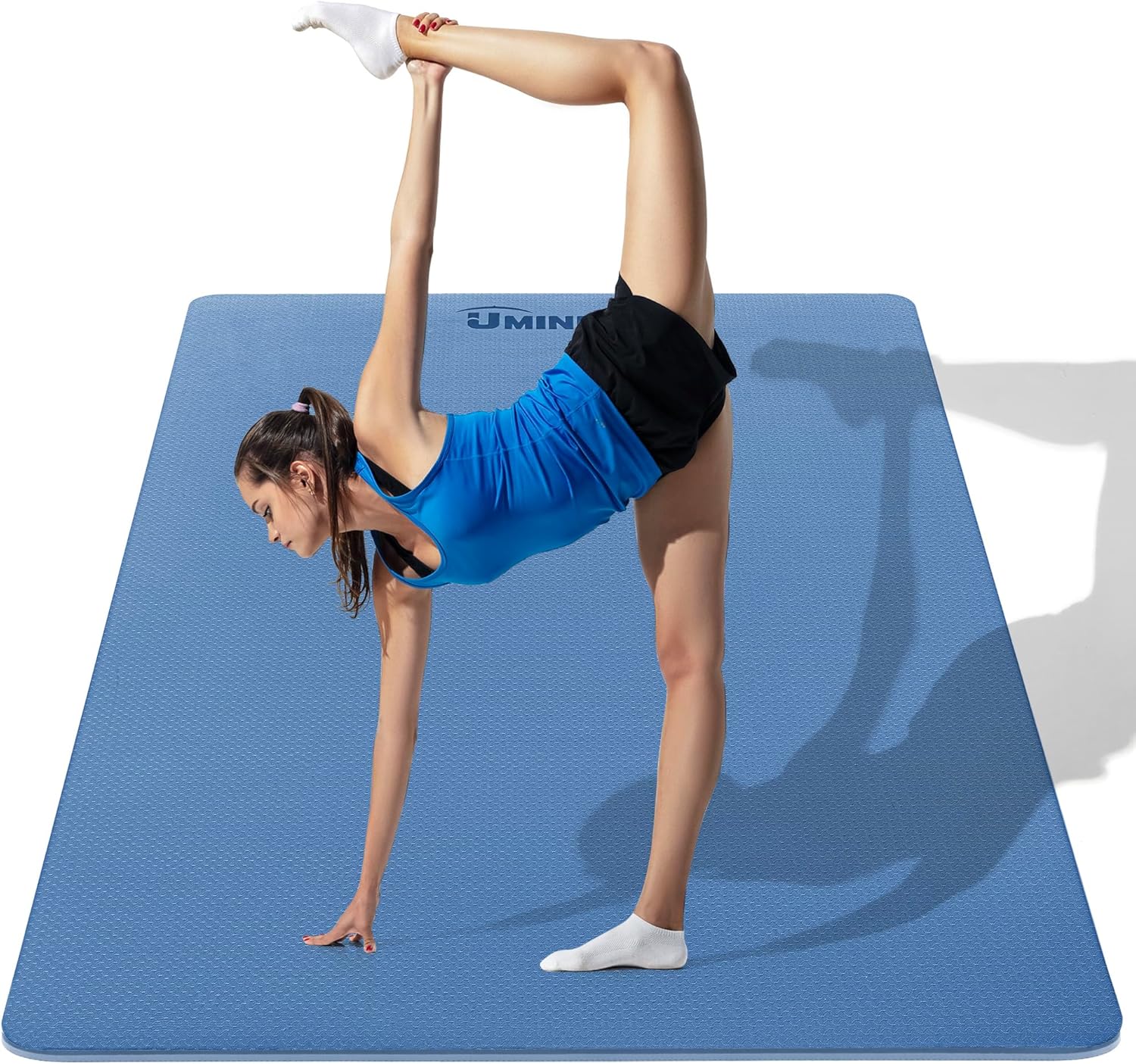 Yoga Fitness Images - Large Yoga Mat 1/4 & 2/5