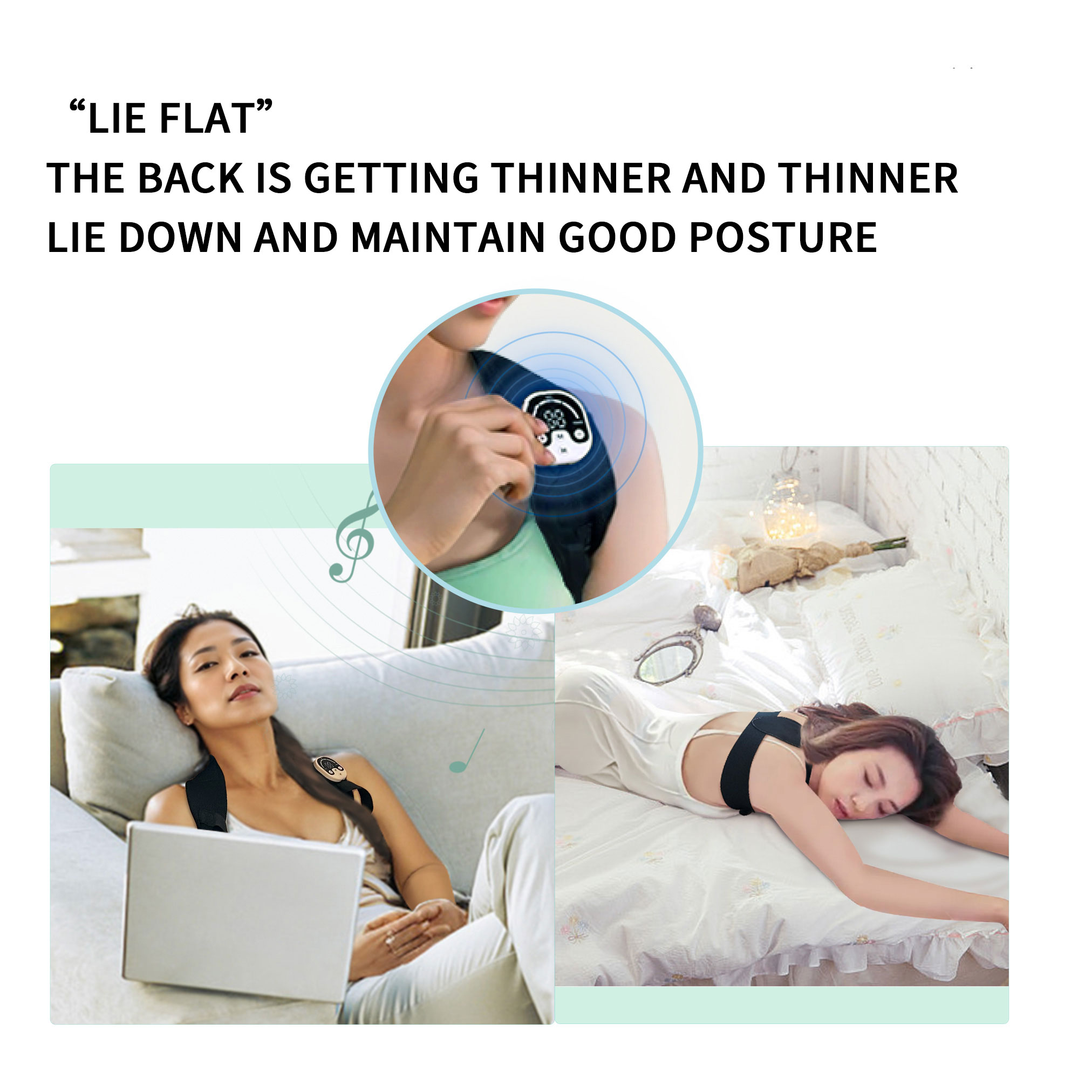 Microcurrent Posture Device Fo - Posture Corrector Back avaliação e preço
