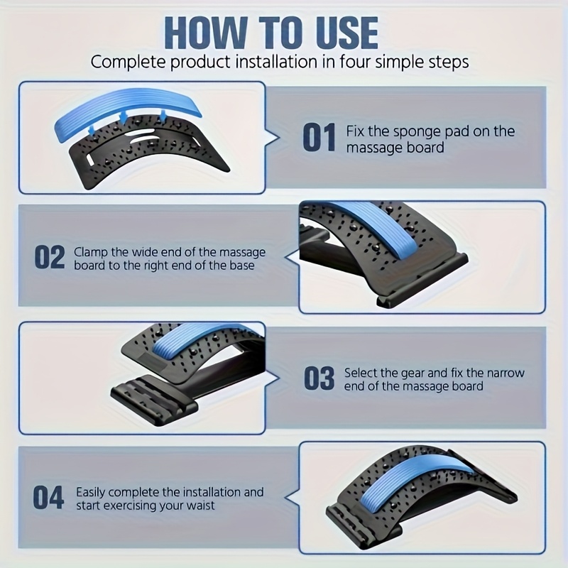 3-Level Back Stretcher Posture - Posture Corrector Back avaliação e preço