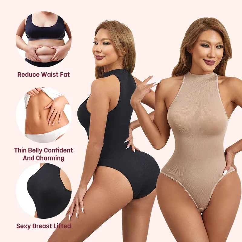 High  Elastic Bodysuits Sexy S - Waist Trainer Women avaliação e preço