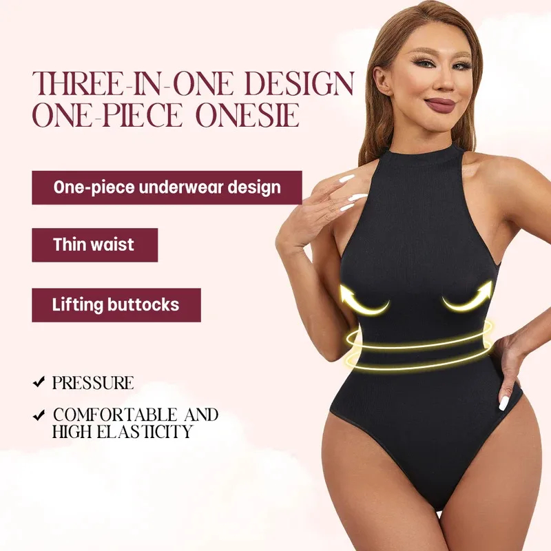 High  Elastic Bodysuits Sexy S - Waist Trainer Women avaliação e preço