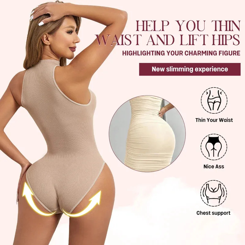 High  Elastic Bodysuits Sexy S - Waist Trainer Women avaliação e preço
