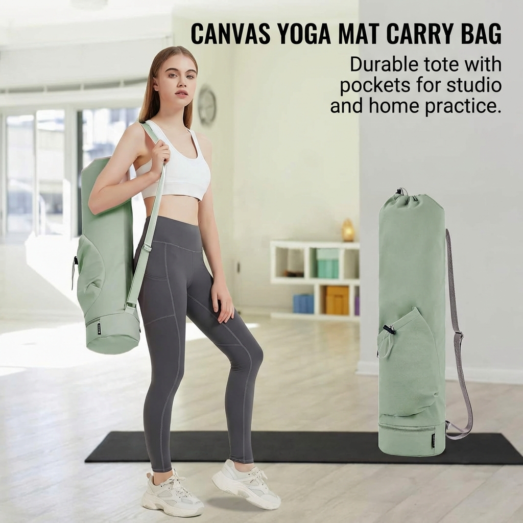 Yoga Mat Storage Bag With Wate - Yoga And Fitness Mat avaliação e preço