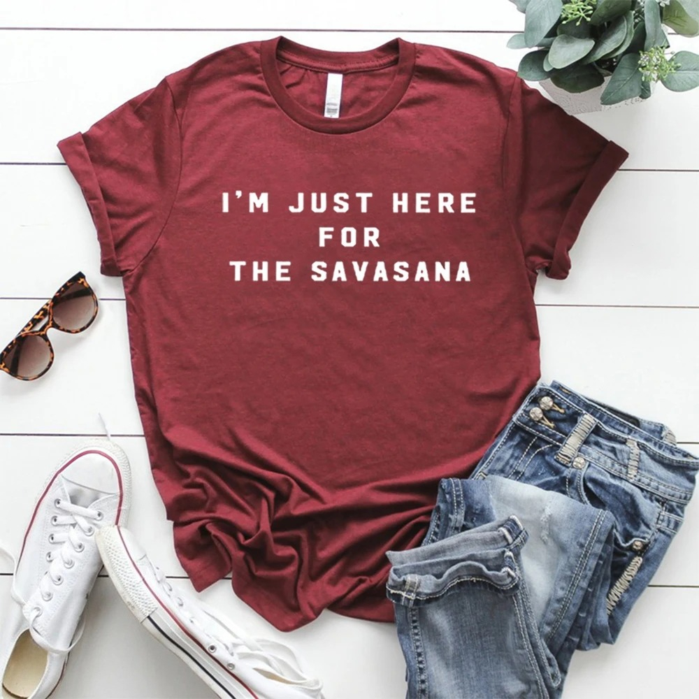 I’m Just Here for The Savasana - Yoga In Fitness First avaliação e preço