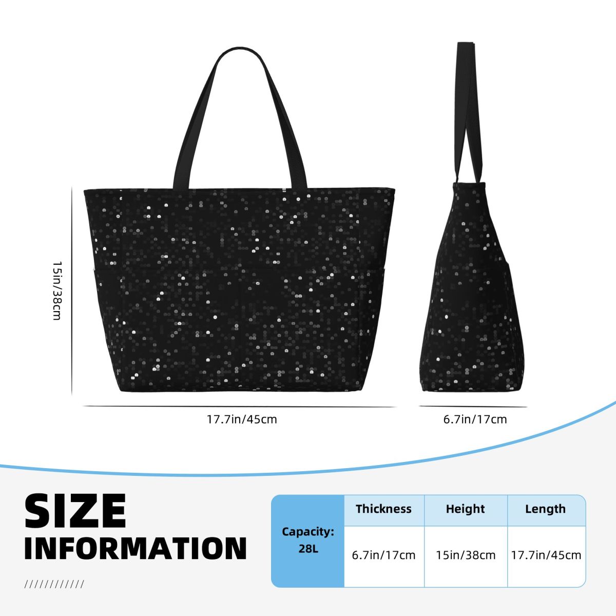 Printed Image Of Black Sequins - Yoga Fitness Images avaliação e preço