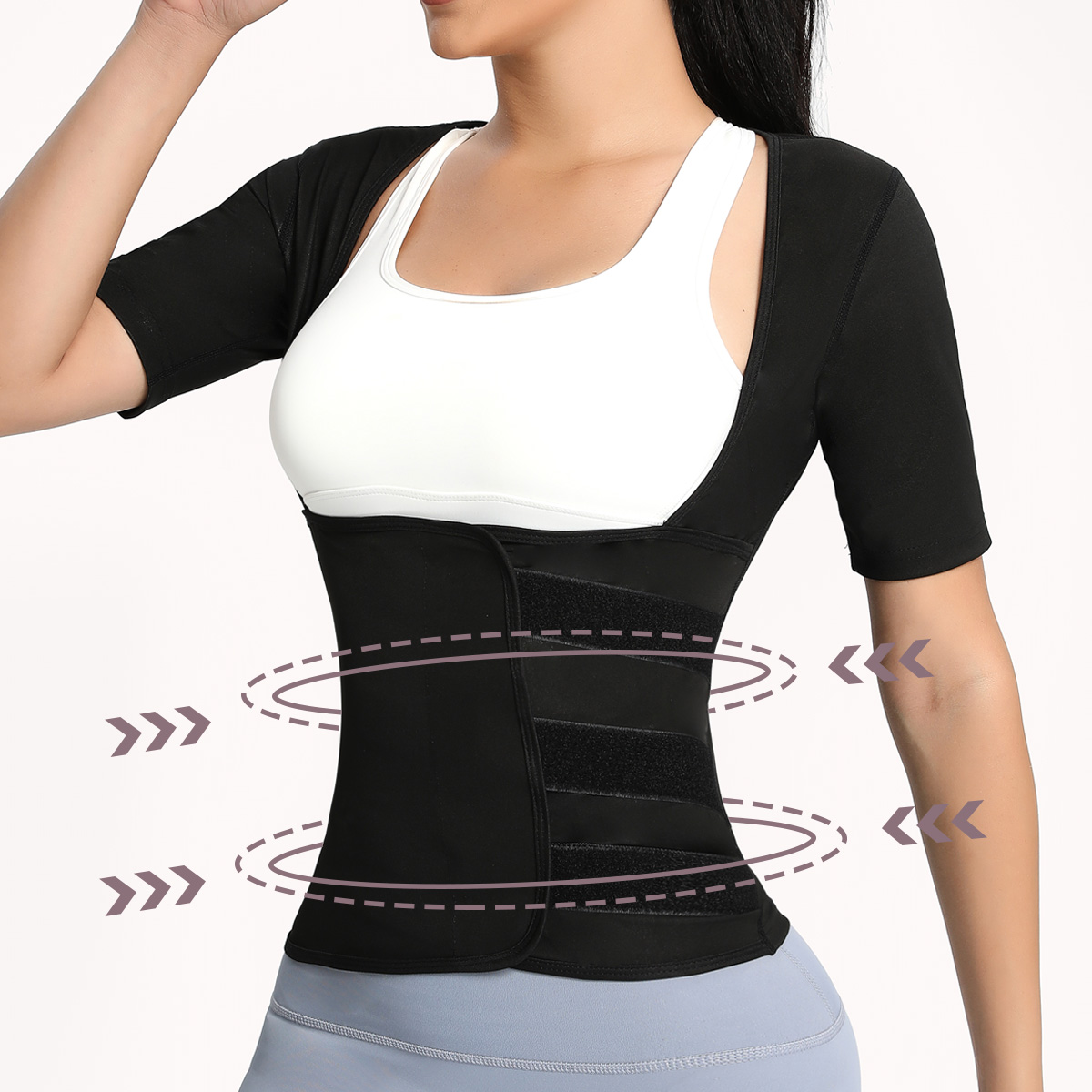 Sauna Suit for Women Sweat Bod - Waist Trainer Women avaliação e preço