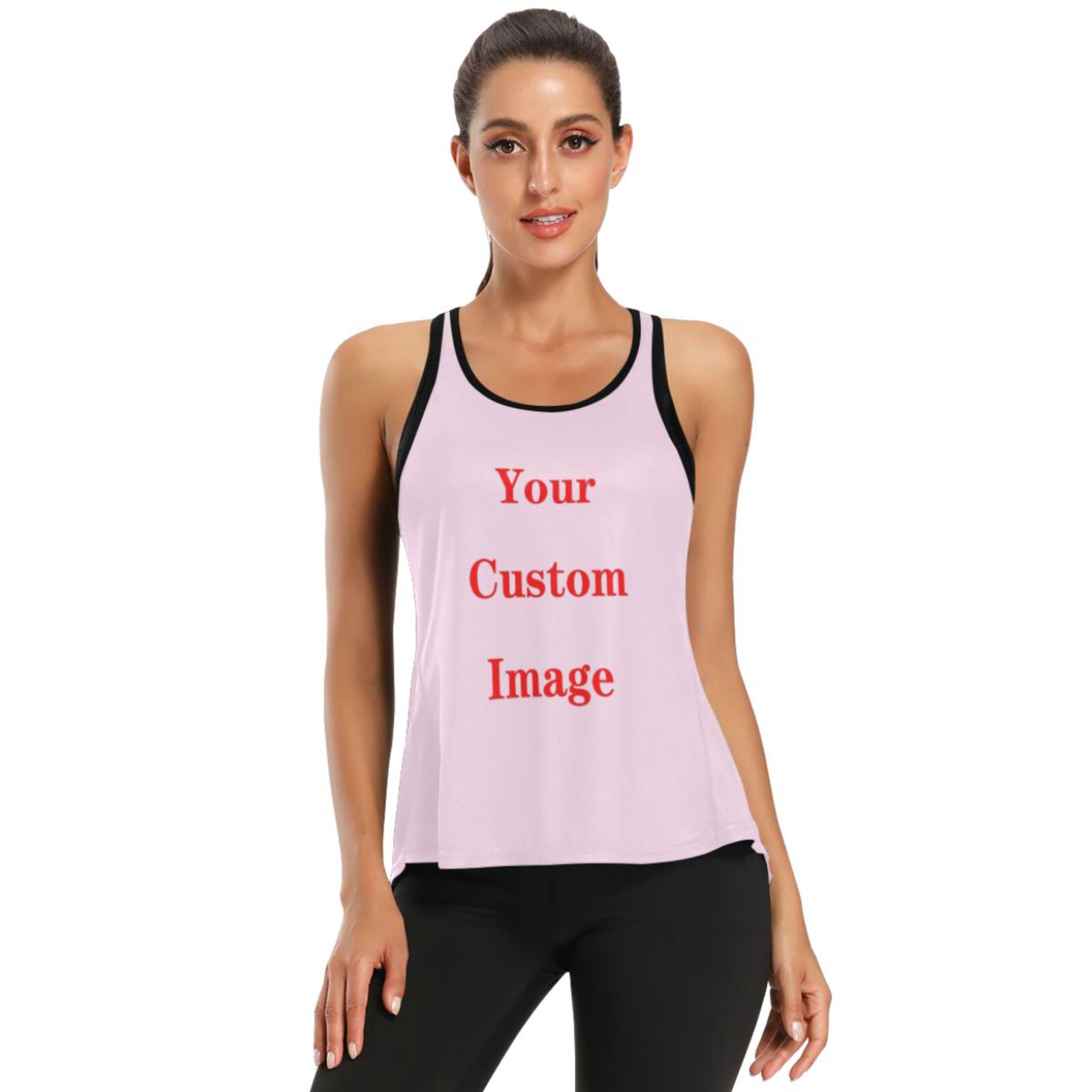 2025 Gym Tops Women's Sports T - Yoga Fitness Images avaliação e preço