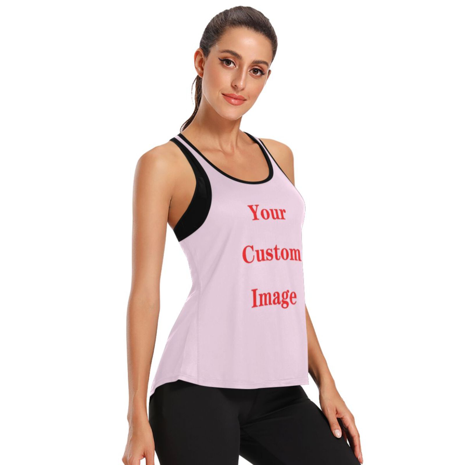 2025 Gym Tops Women's Sports T - Yoga Fitness Images avaliação e preço