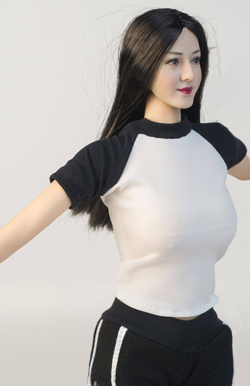 1/6 Female Black Yoga Clothing - Yoga In Fitness First avaliação e preço
