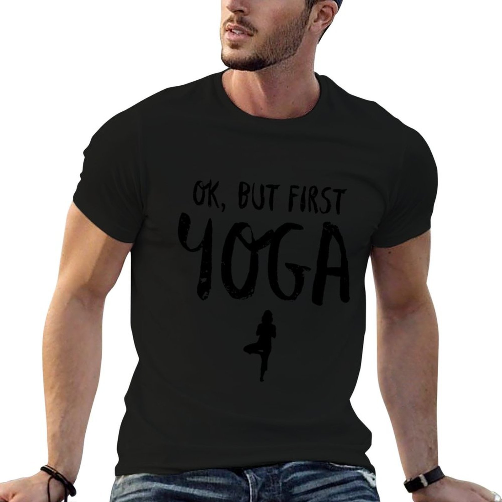 Ok But First Yoga Funny Fitnes - Yoga In Fitness First avaliação e preço