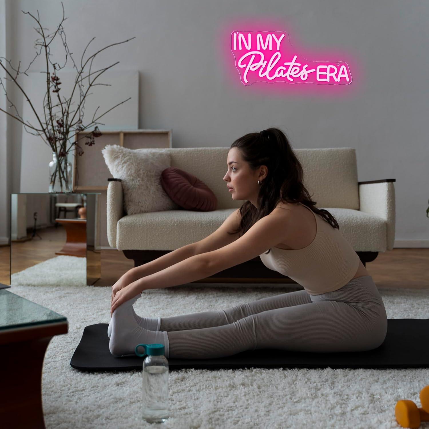 In My Pilates Era Neon Sign Di - Yoga Fitness Studio avaliação e preço