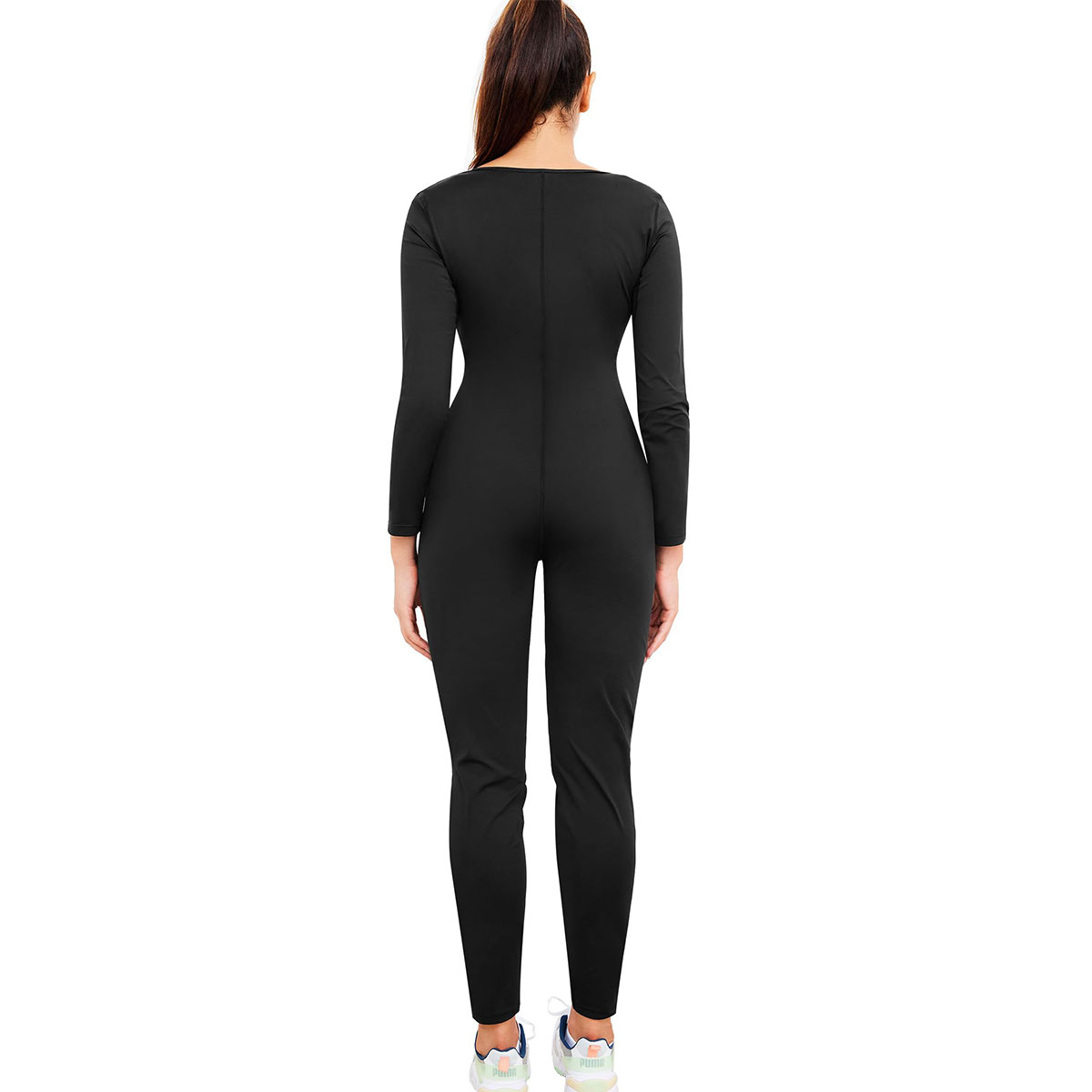 Women's Long Sleeved Pants Jum - Waist Trainer Women avaliação e preço