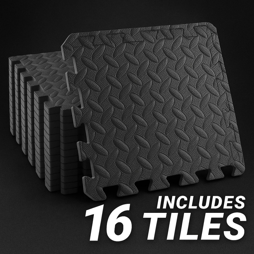 16 Piece Fitness Yoga Mat Soft - Yoga And Fitness Mat avaliação e preço