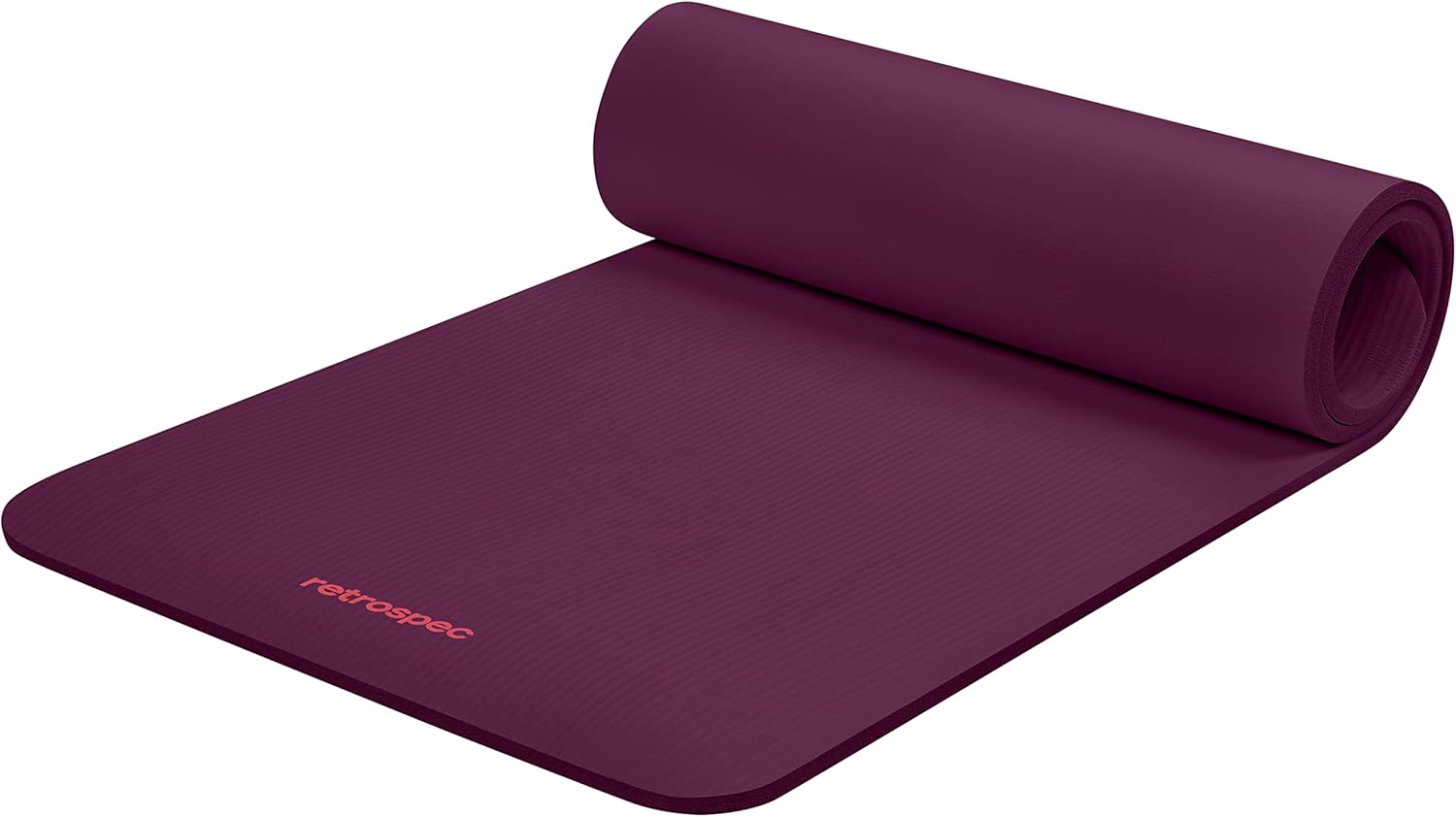 Yoga Mat Thick 1/2in Non-Slip  - Yoga Fitness Images avaliação e preço