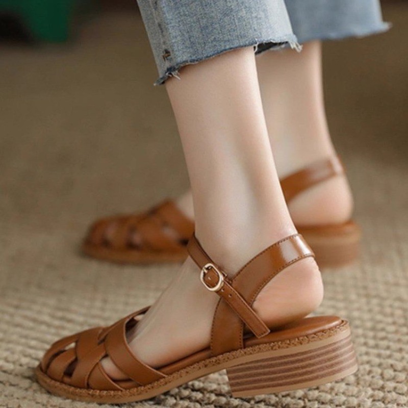 Shoes Female 2025 Buckle Strap - Waist Trainer Women avaliação e preço