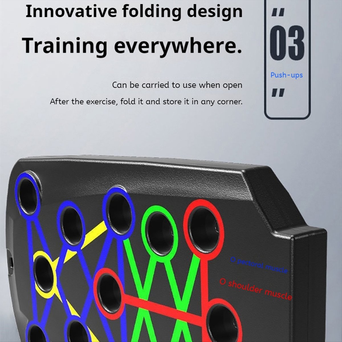 A10R Portable Foldable Push Up - Push Up Board avaliação e preço