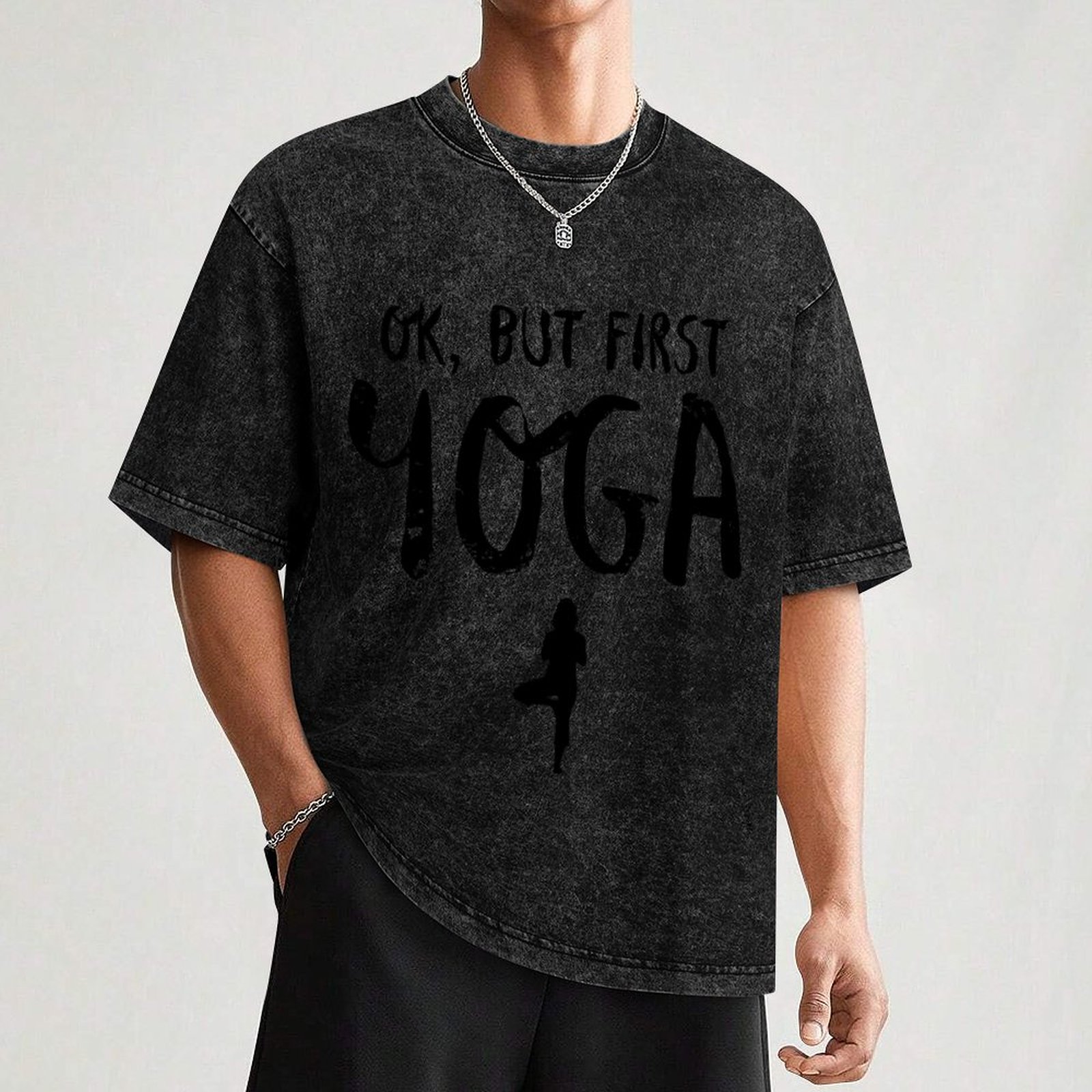 Ok But First Yoga Funny Fitnes - Yoga In Fitness First avaliação e preço