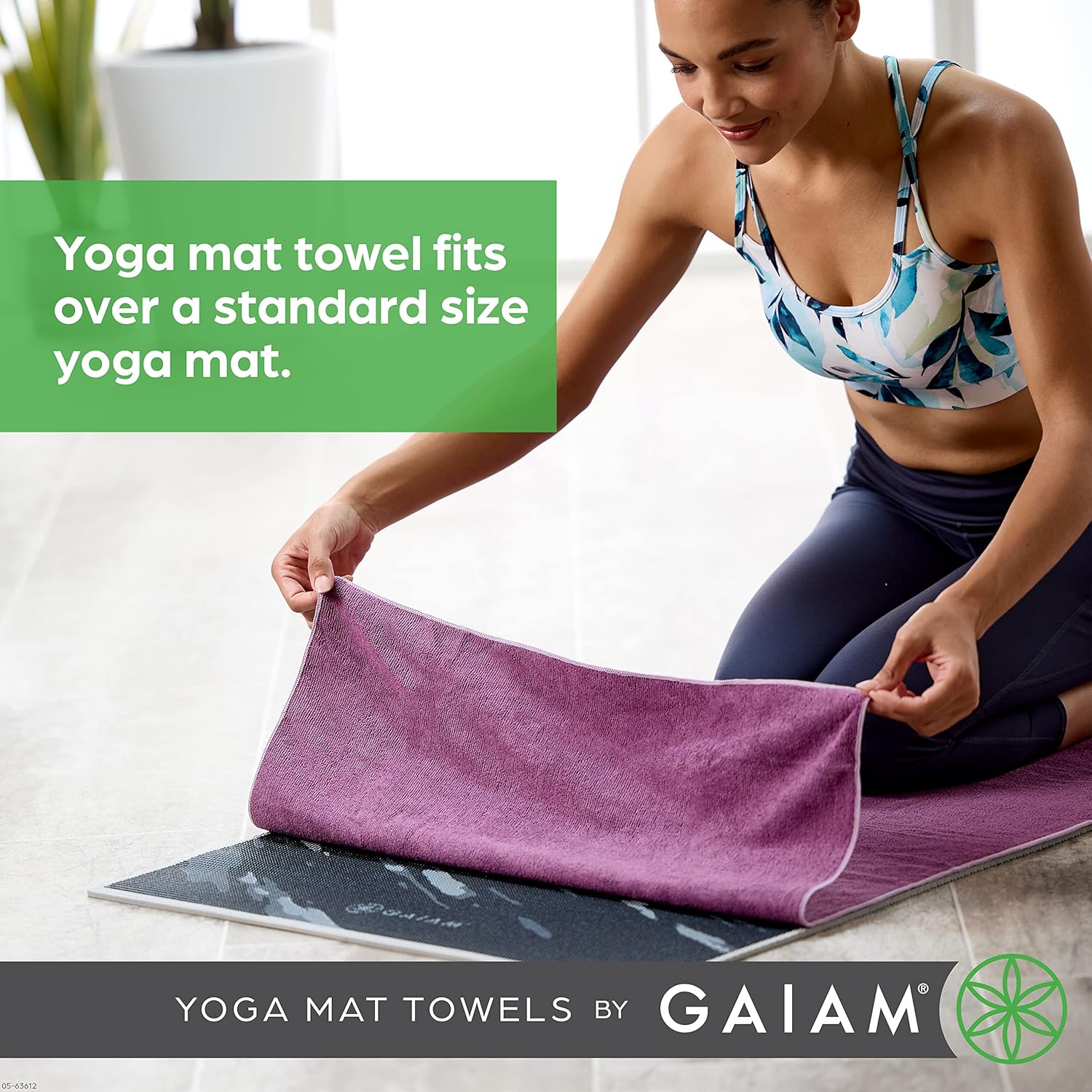 Microfiber Yoga Mat Towel for  - Yoga Fitness Images avaliação e preço