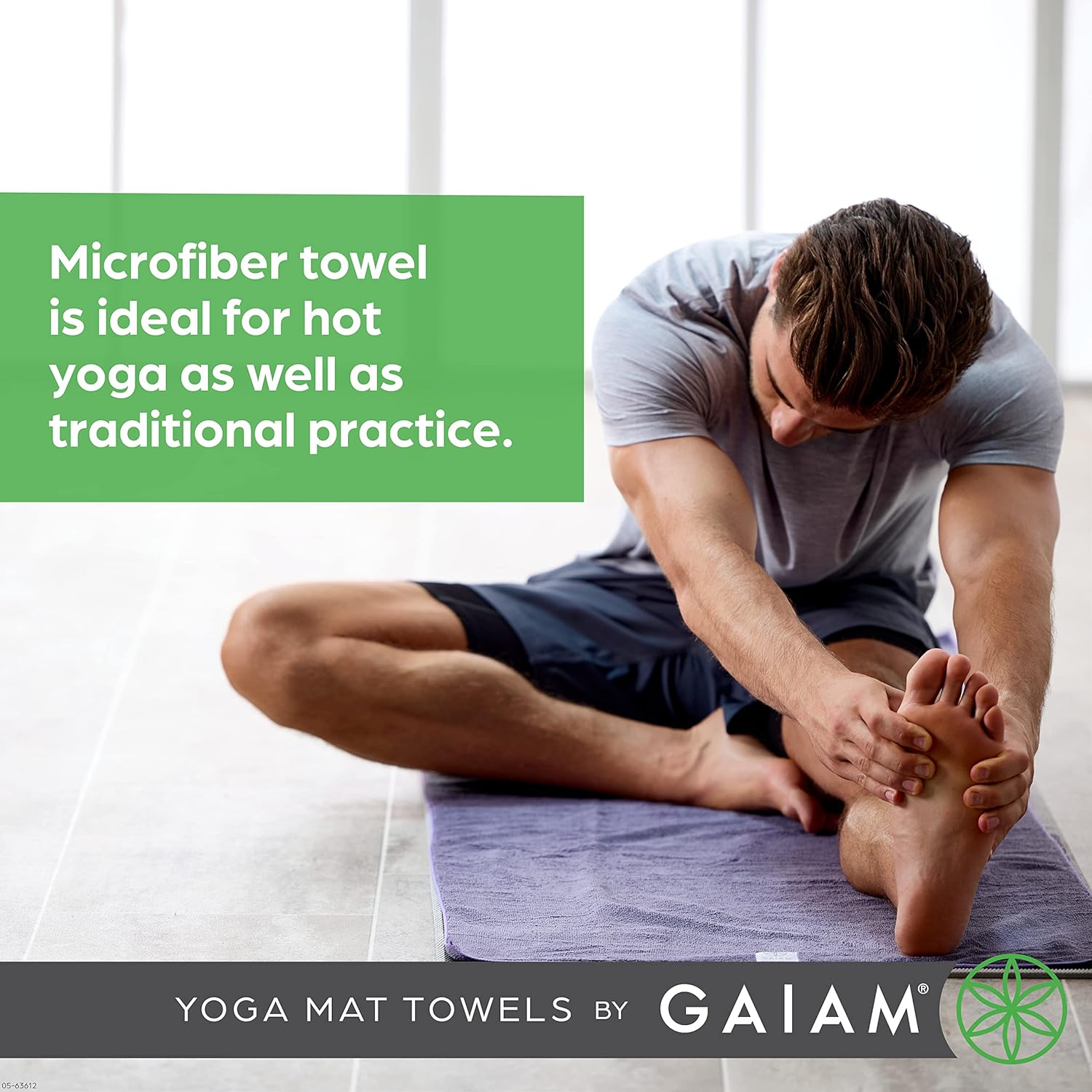 Microfiber Yoga Mat Towel for  - Yoga Fitness Images avaliação e preço