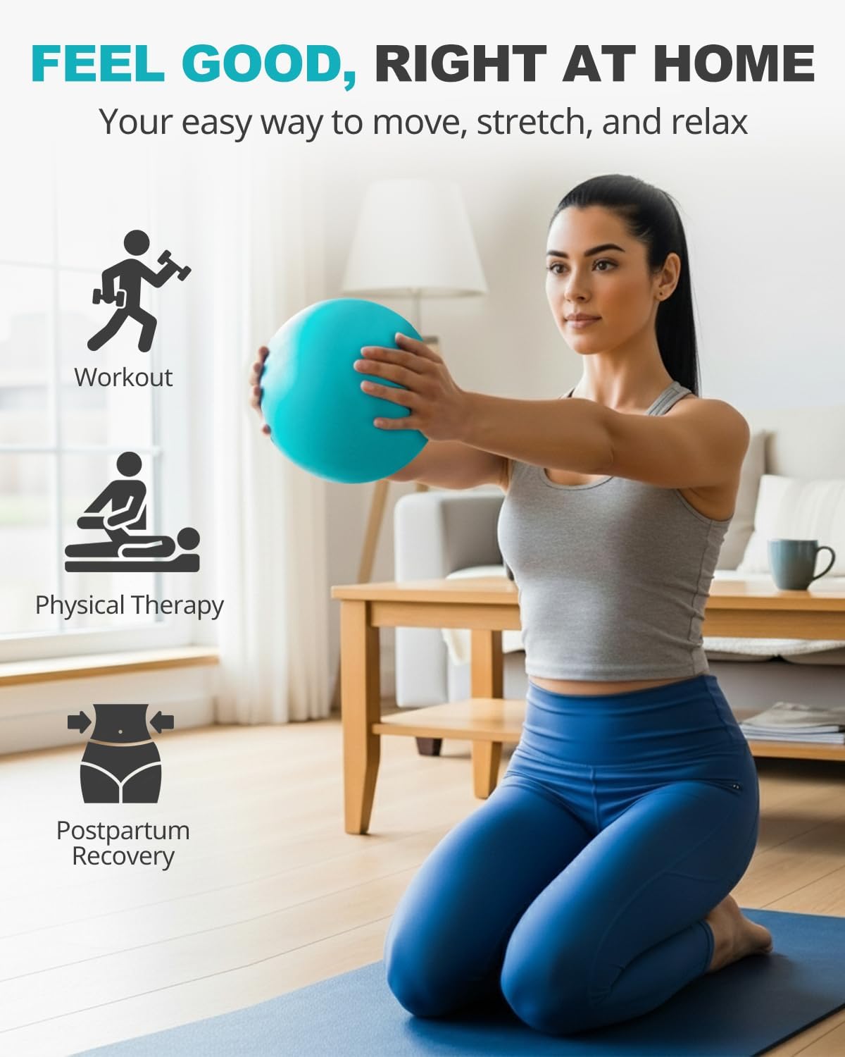 Versatile Exercise Ball for Yo - Yoga Fitness Images avaliação e preço