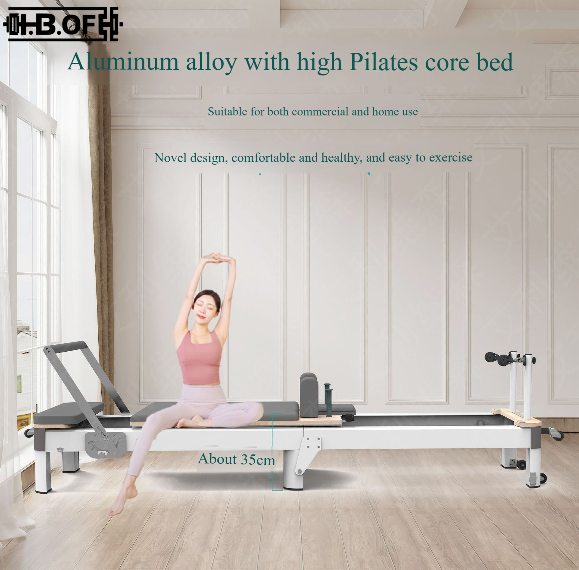 Aluminum Alloy Heightened Fold - Yoga Fitness Studio avaliação e preço