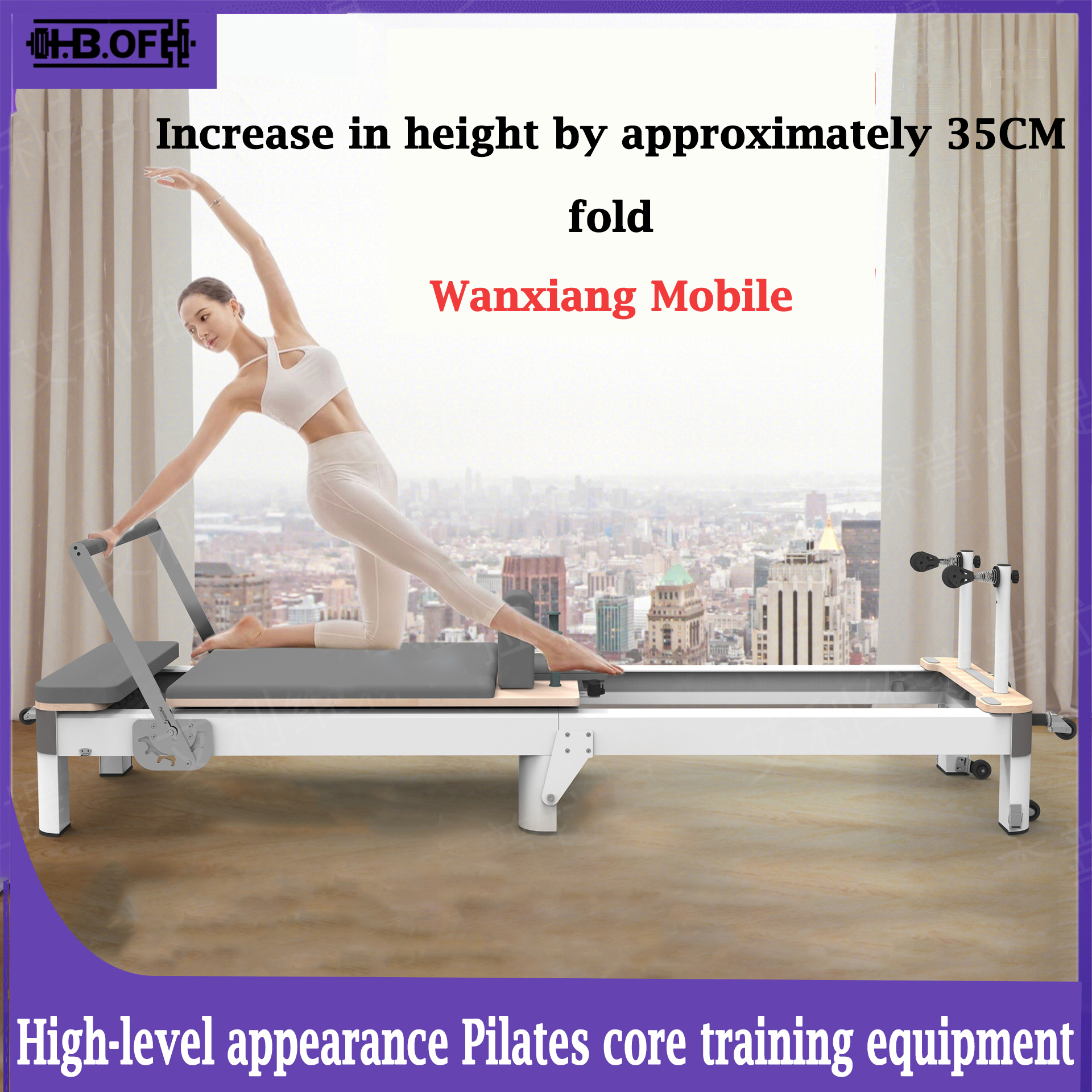 Aluminum Alloy Heightened Fold - Yoga Fitness Studio avaliação e preço