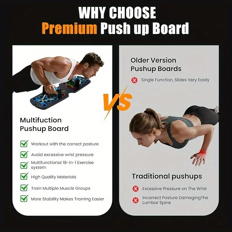 Multifunctional Push-Up Board  - Push Up Board avaliação e preço