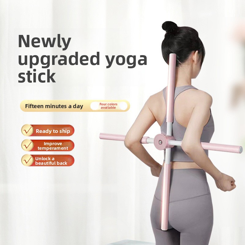 Back Stretcher Yoga Stick, Pos - Posture Corrector Back avaliação e preço