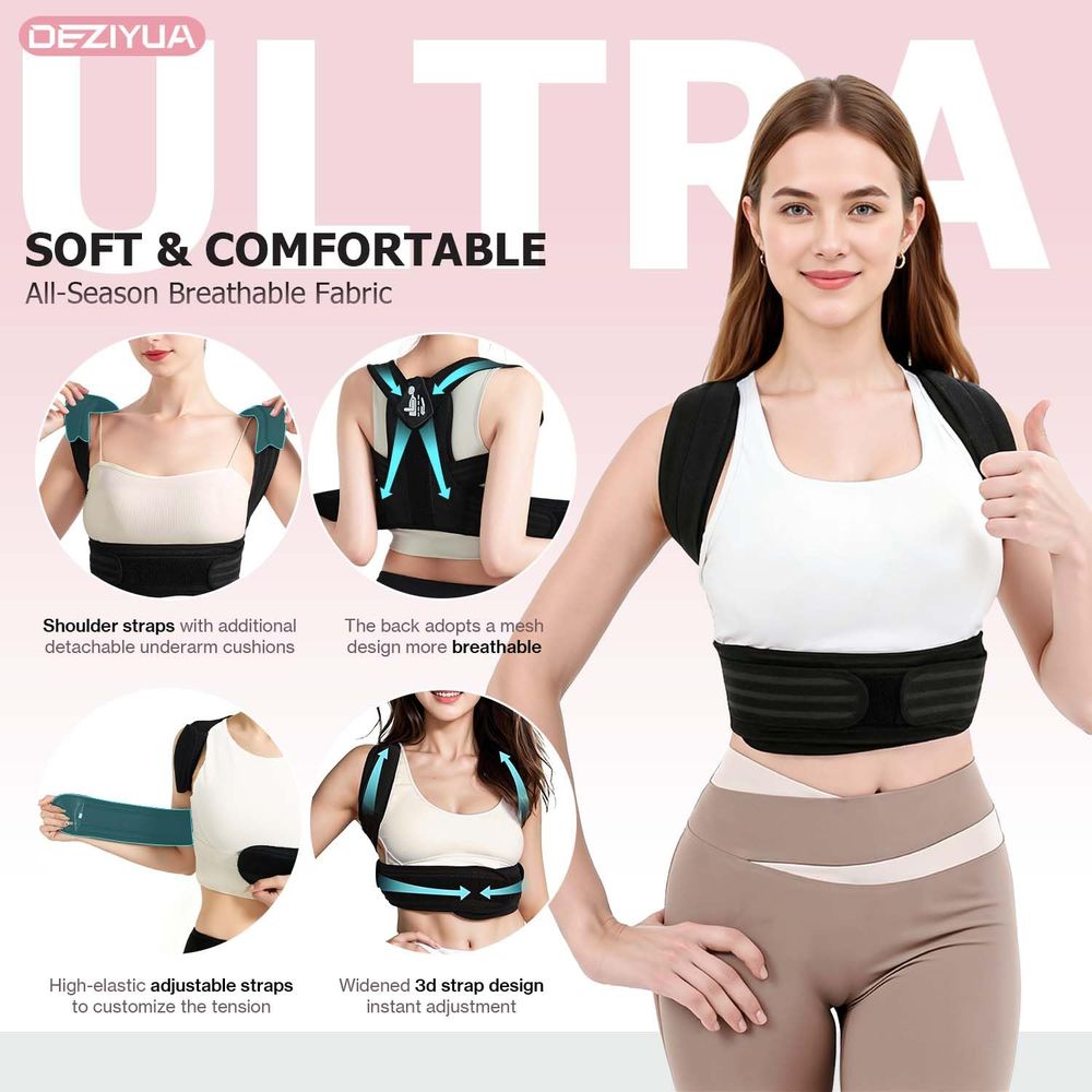 Universal Adjustable Posture C - Posture Corrector Back avaliação e preço
