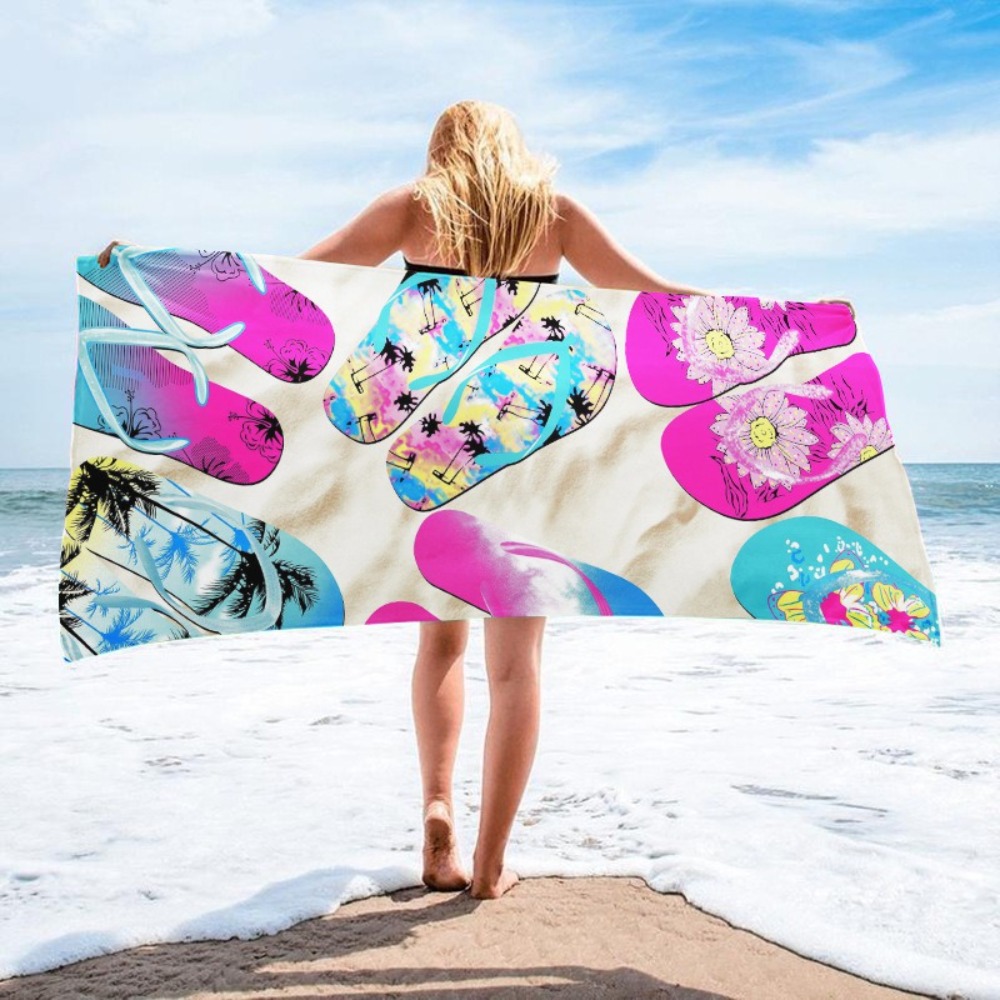 1PC Large Size Beach Blanket M - Yoga And Fitness Mat avaliação e preço