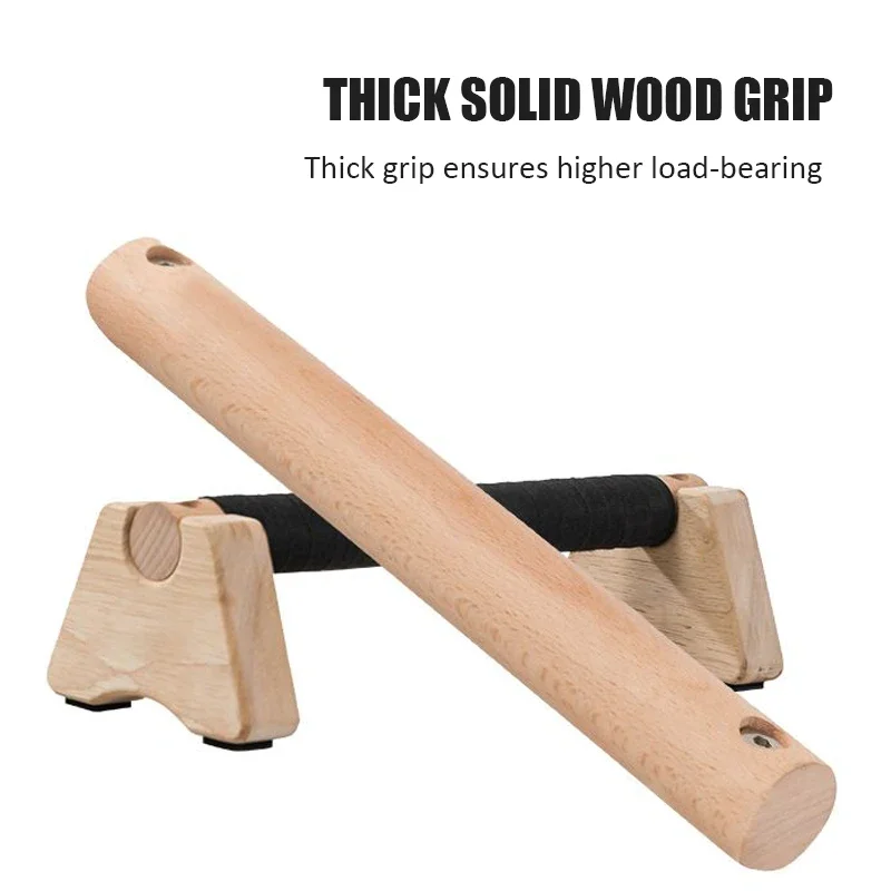 Wooden Push-up Stand Non-SlipP - Push Up Board avaliação e preço