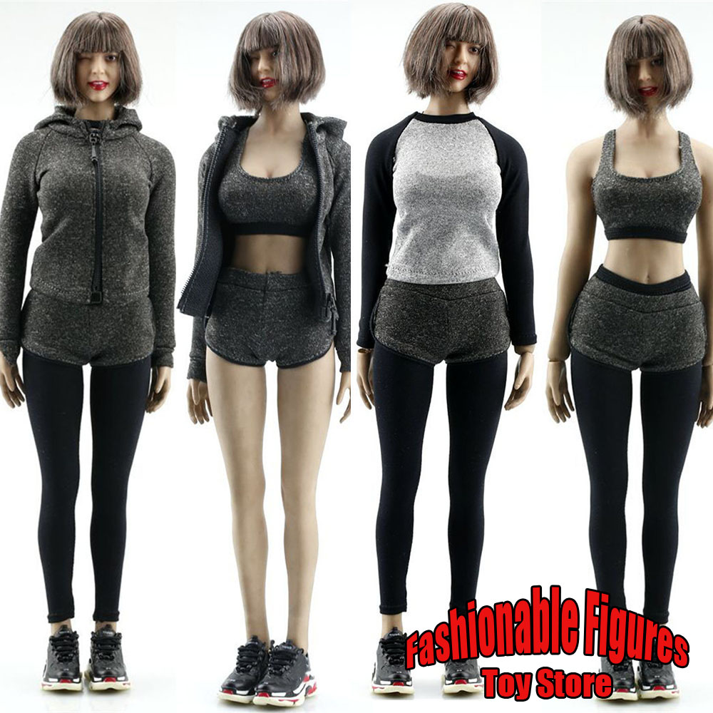 1/6 Scale Female Casual Clothe - Yoga In Fitness First avaliação e preço