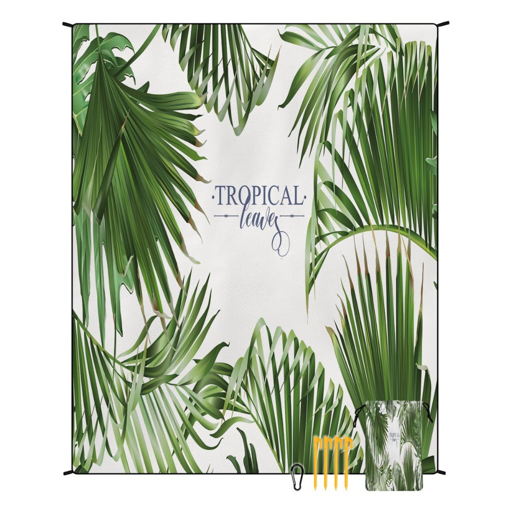 Palm Tree Beach Towel 71x86.6i - Yoga And Fitness Mat avaliação e preço