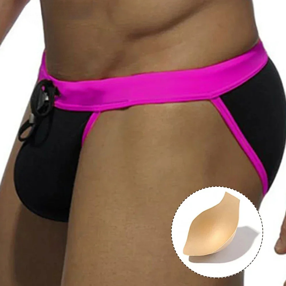 Sexy Men's Swimwear Trunk Unde - Push Up Board avaliação e preço