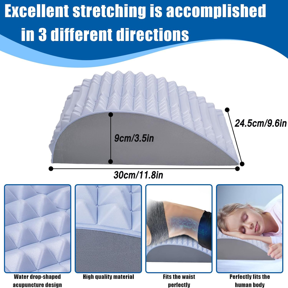 Back Stretcher Pillow For Back - Posture Corrector Back avaliação e preço
