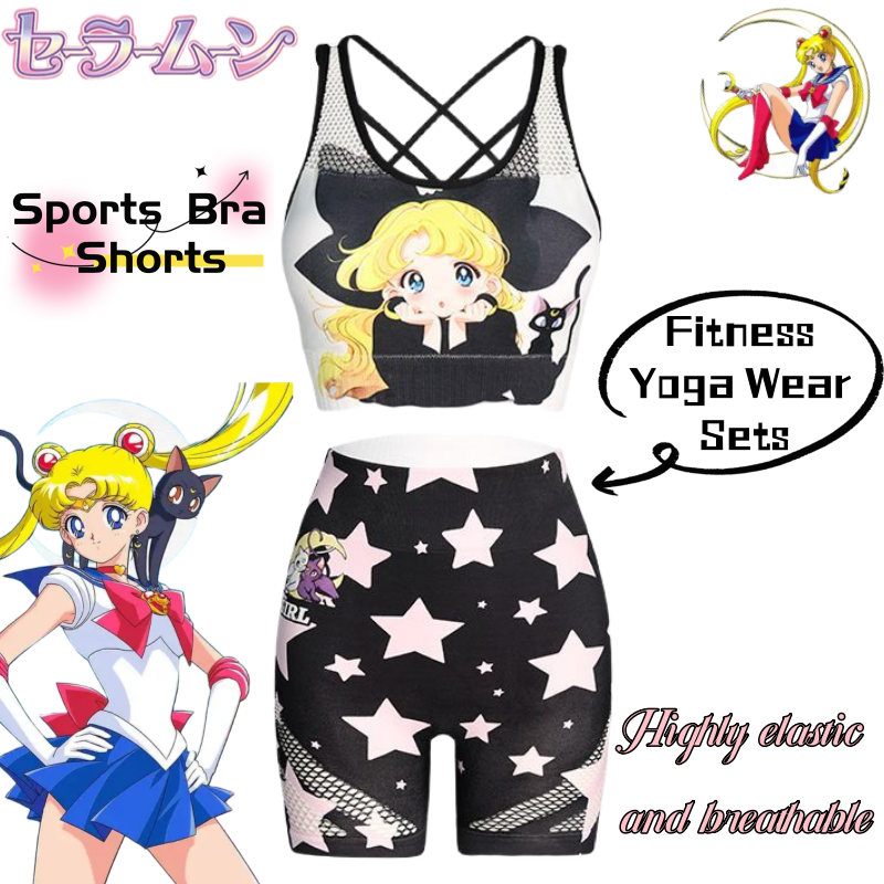 New Sailor Moon Tsukino Usagi  - Yoga In Fitness First avaliação e preço